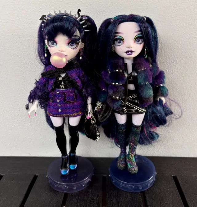 Bonecas Rainbow High Shadow High Gêmeas Storm