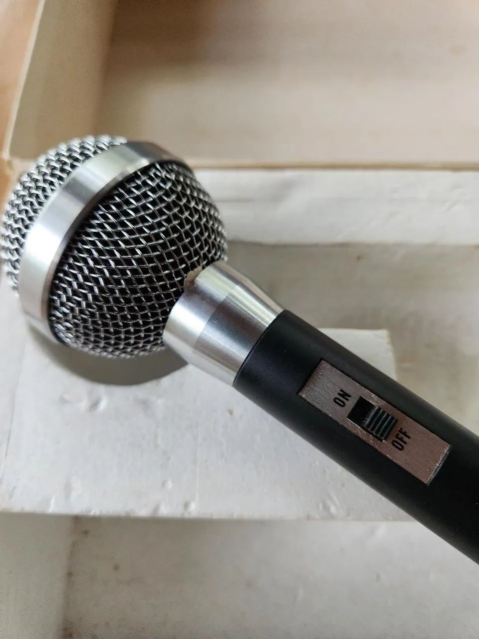 Microfone Piezo DX-129 (japonês raro) - Foto 4
