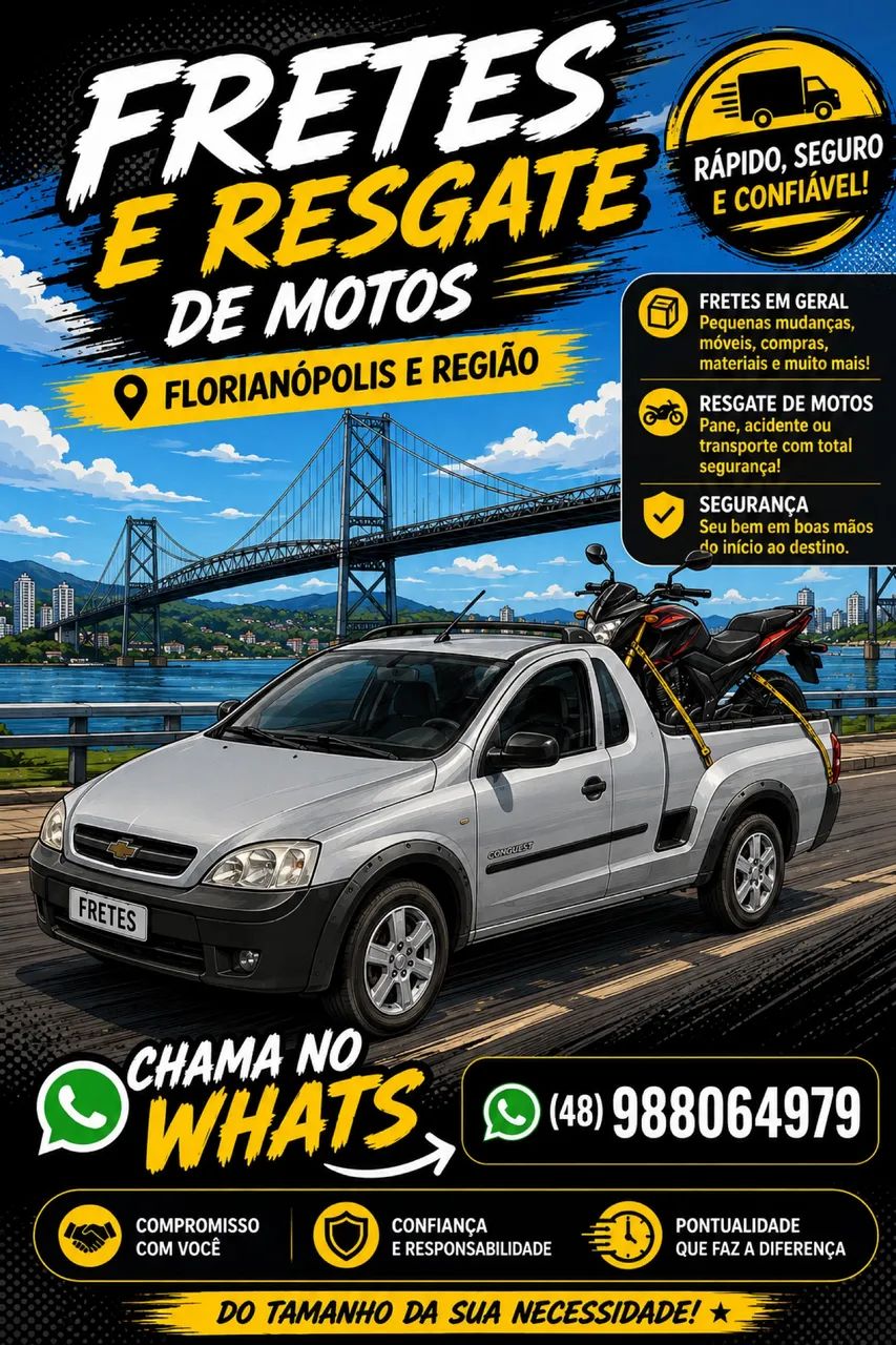 Fretes e Resgate De Moto