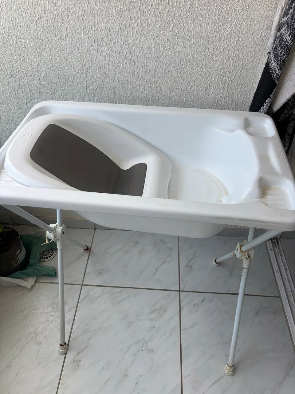 Banheira com suporte 