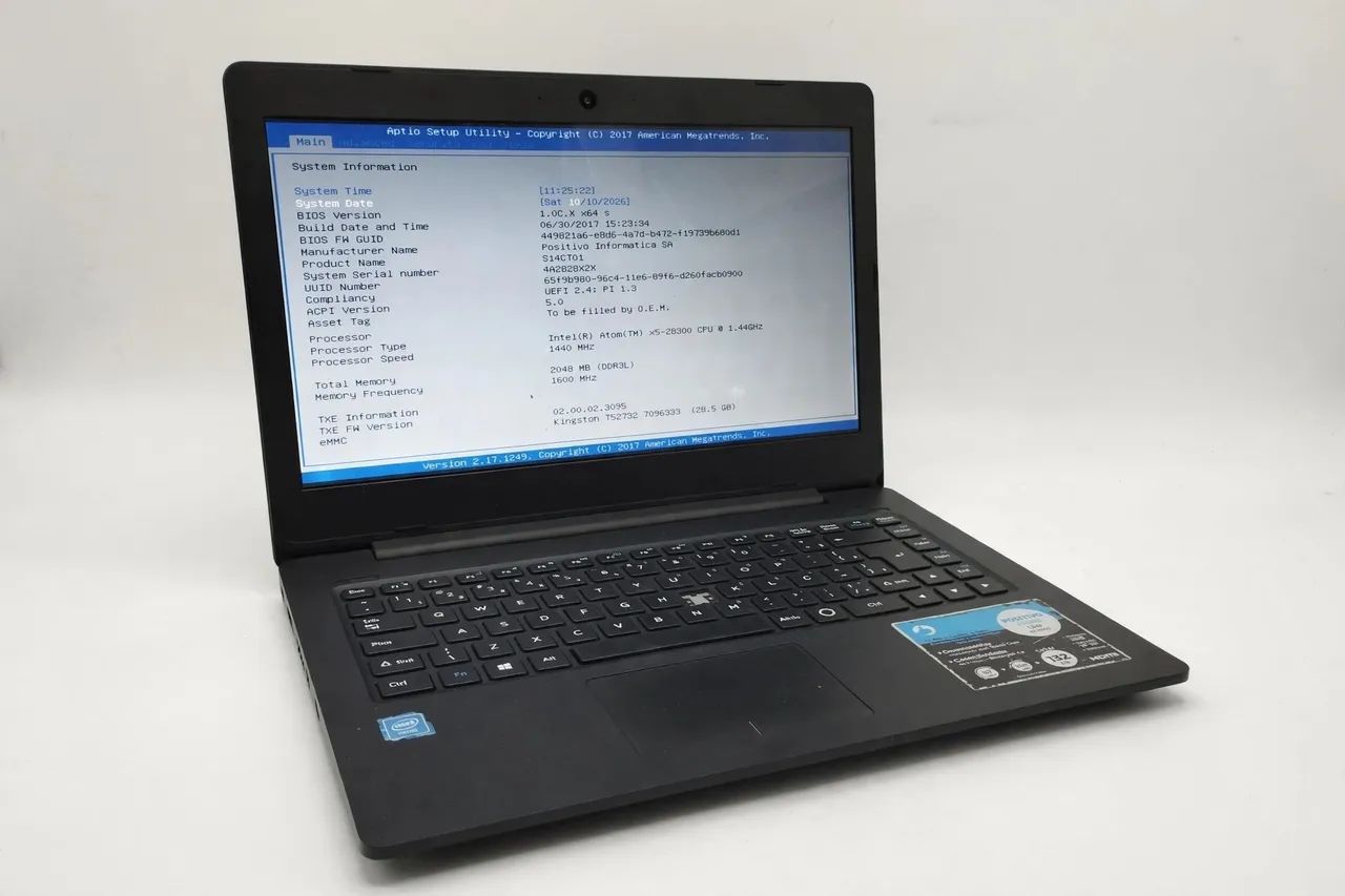 Notebook positivo semi novo 500 reais 