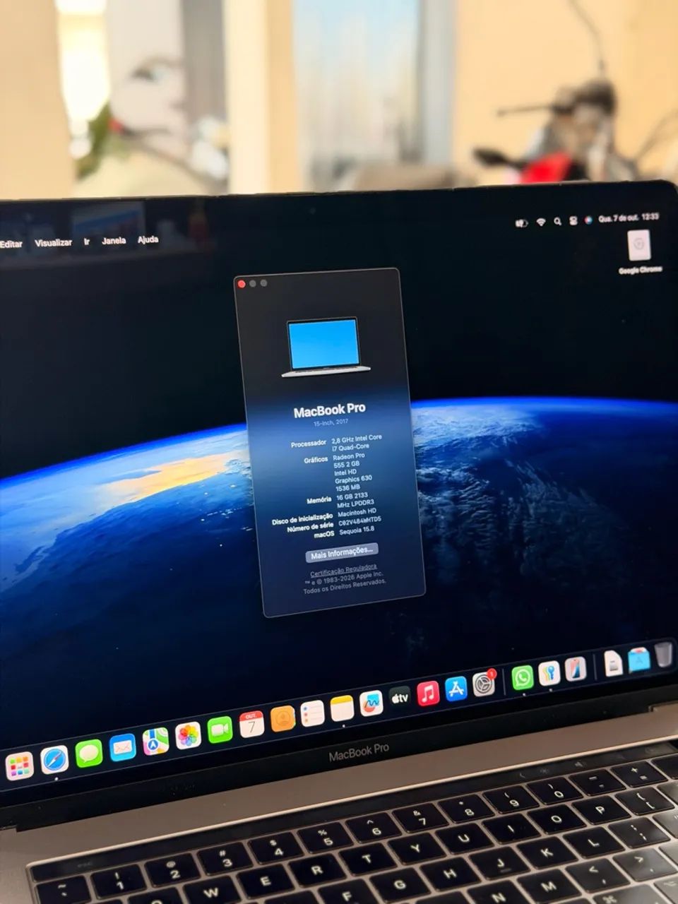 Macbook pro 2017 I7 processador 15 polegadas - Notebooks - Setor