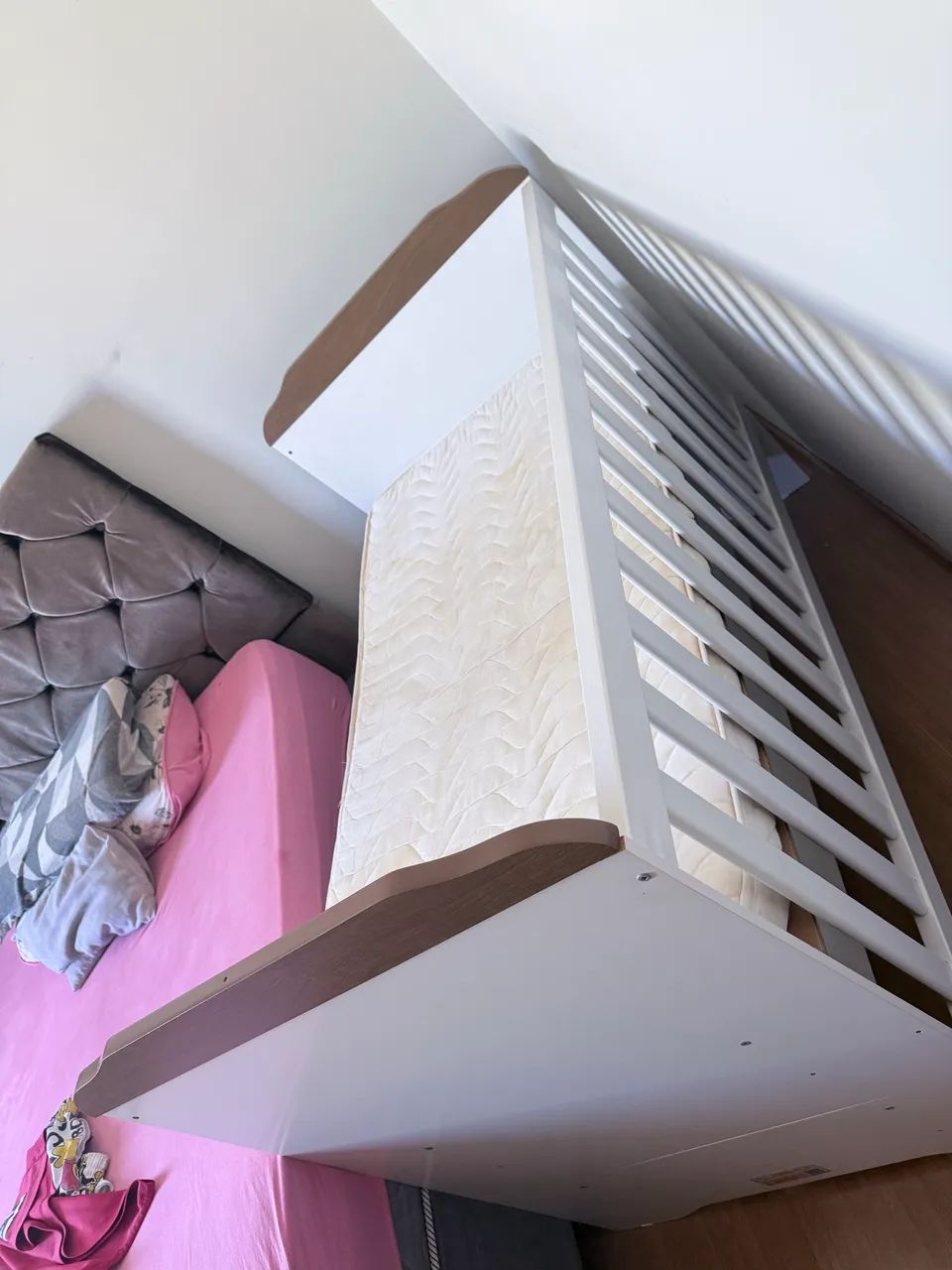 Berço que vira mini cama - Foto 3