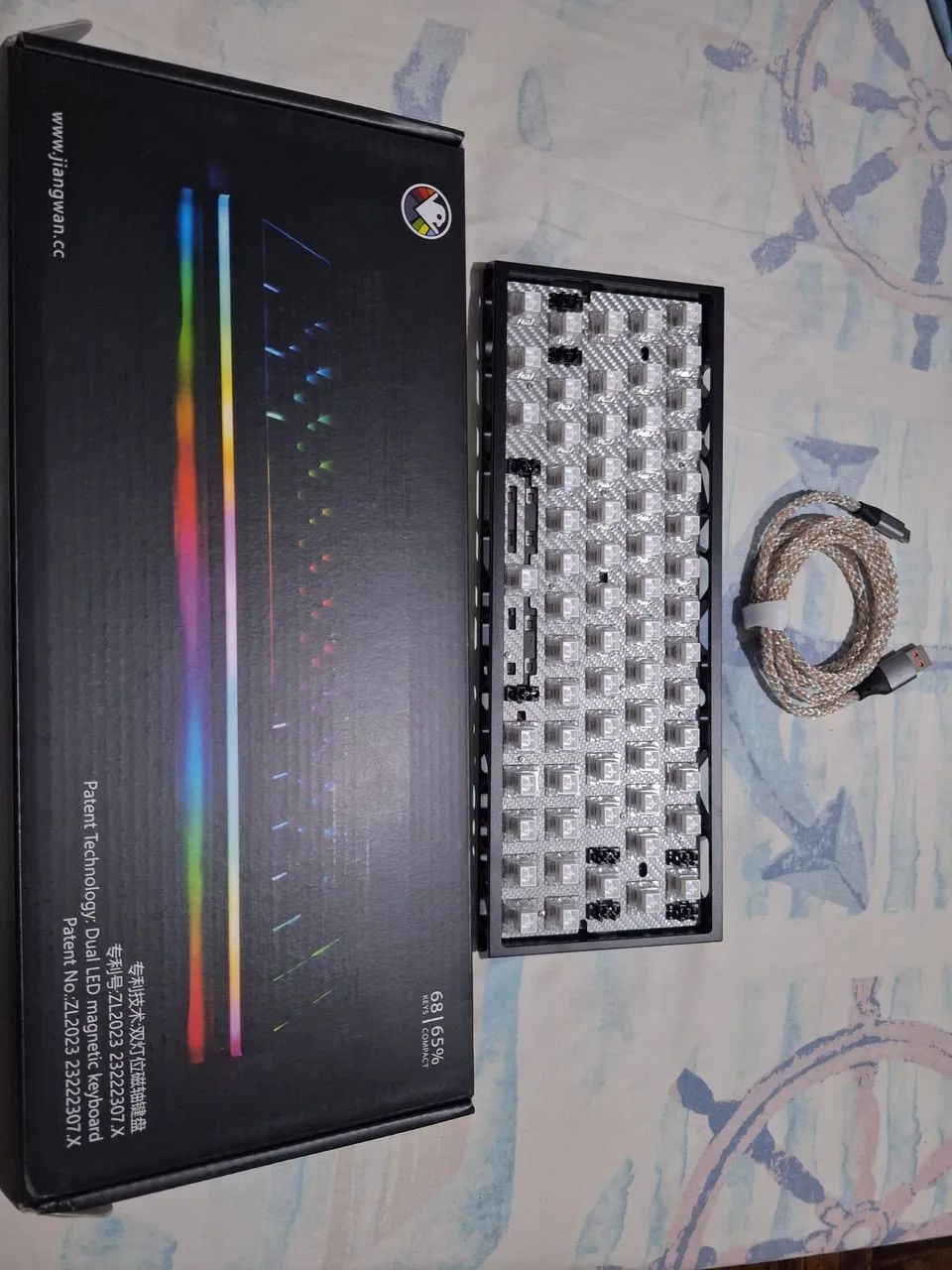 Teclado Magnético Everglide Ae64 Pro - Foto 2