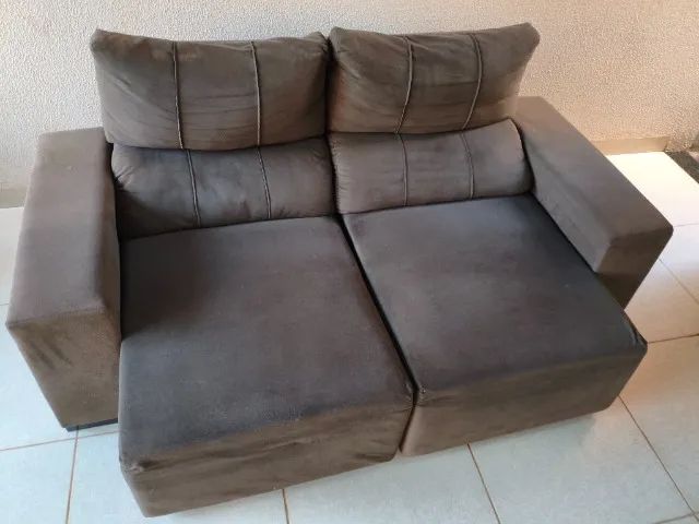 Sofá 2 lugares retratil - Foto 2