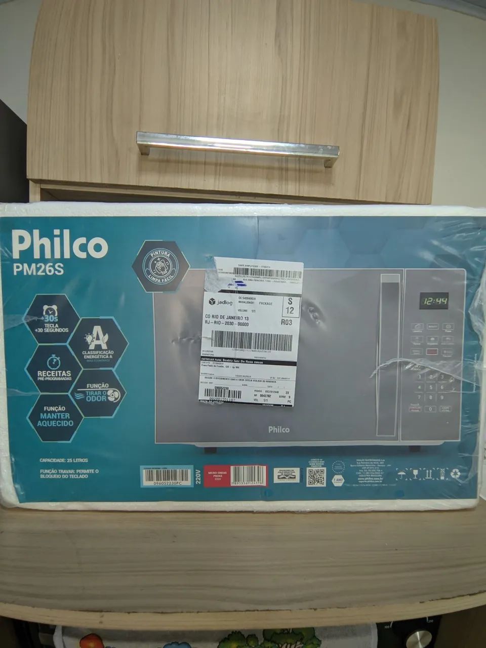 Microondas 220V , lacrado já caixa - Foto 3