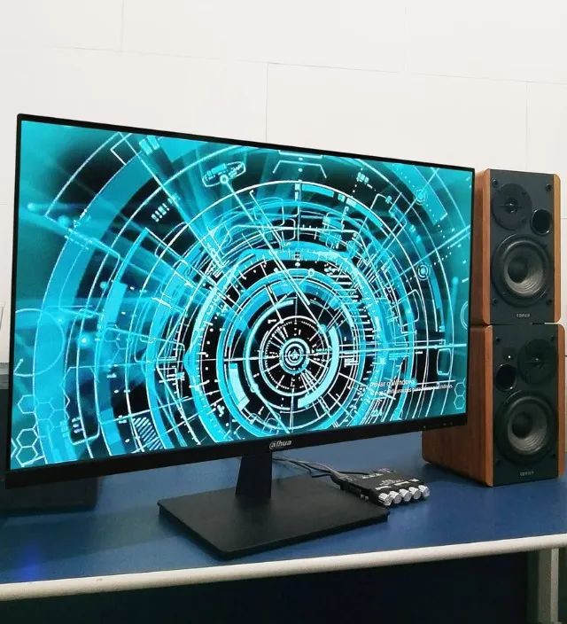 monitor gamer profissional Ultrafina 27 polegadas Full Hd ips HDMI tela anti reflexo - Foto 3