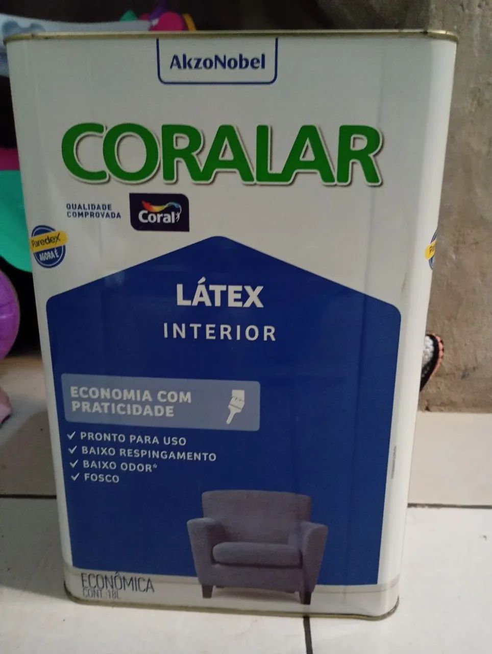 TINTA CORALAR LACRADA BRANCO GELO