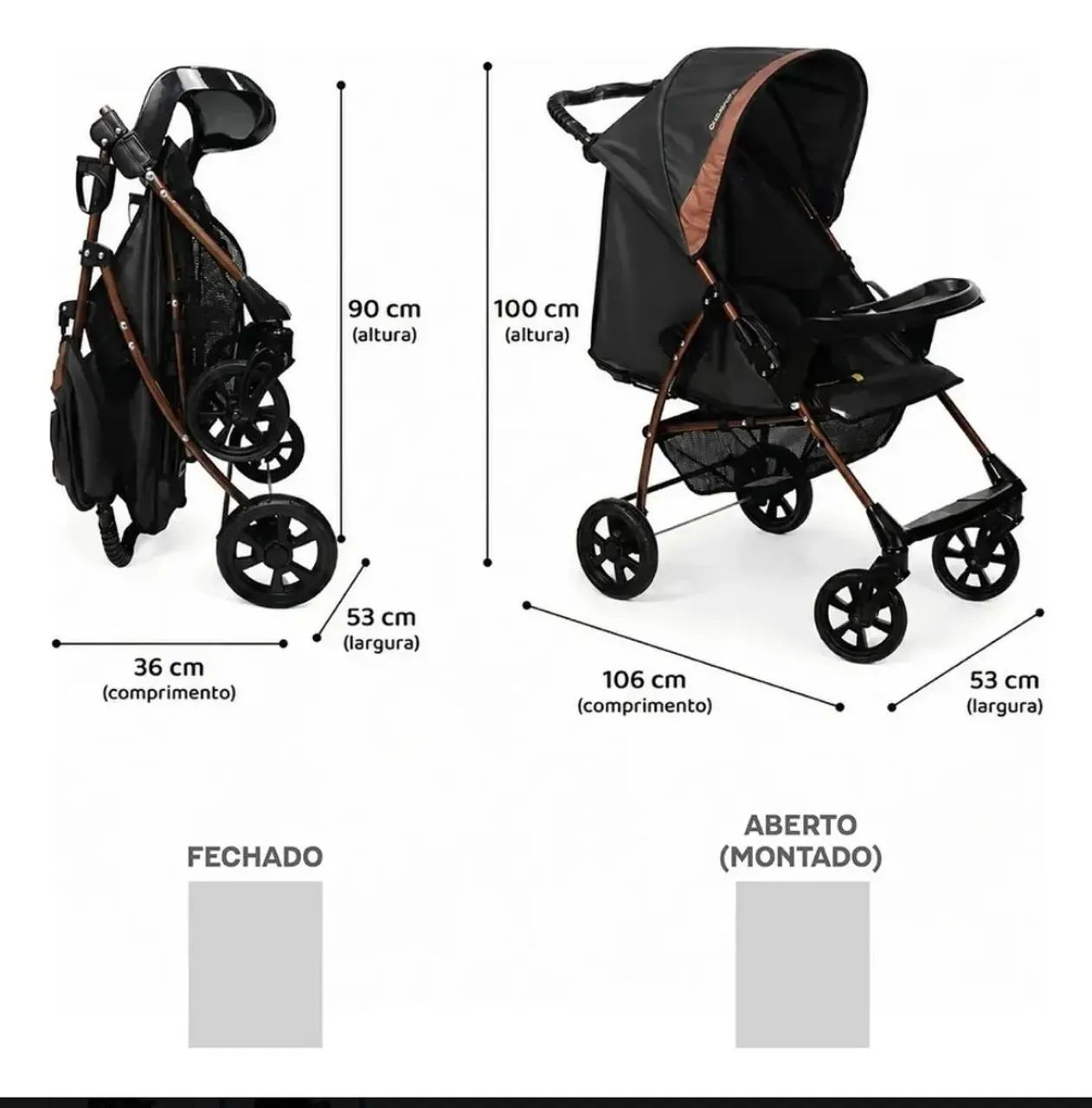 Carrinho de bebê Galzerano  - Foto 2