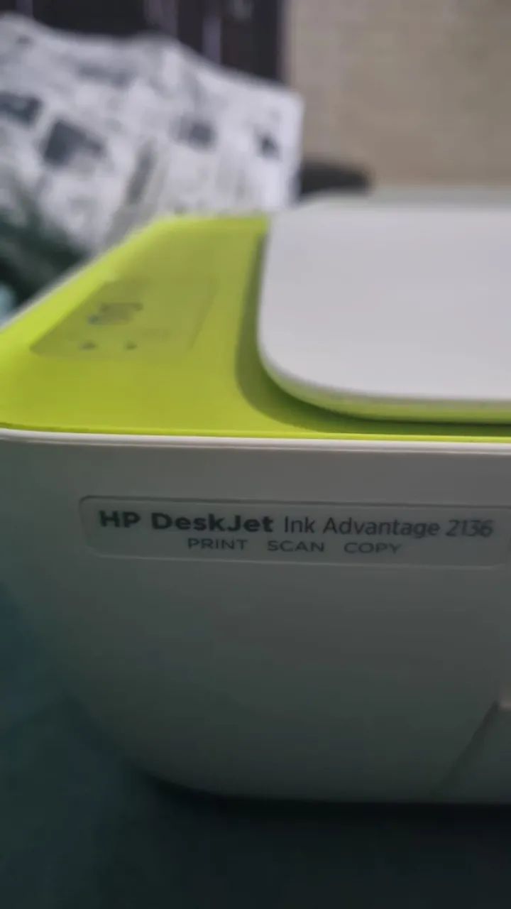 Multifuncional HP Deskjet Advantage 2136 Funcionando Perfeitamente. - Foto 2