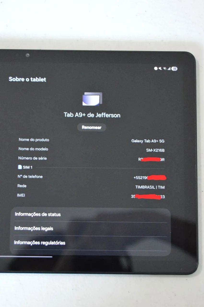 Galaxy Tab A9+ 5g em ótimas condições  - Foto 4