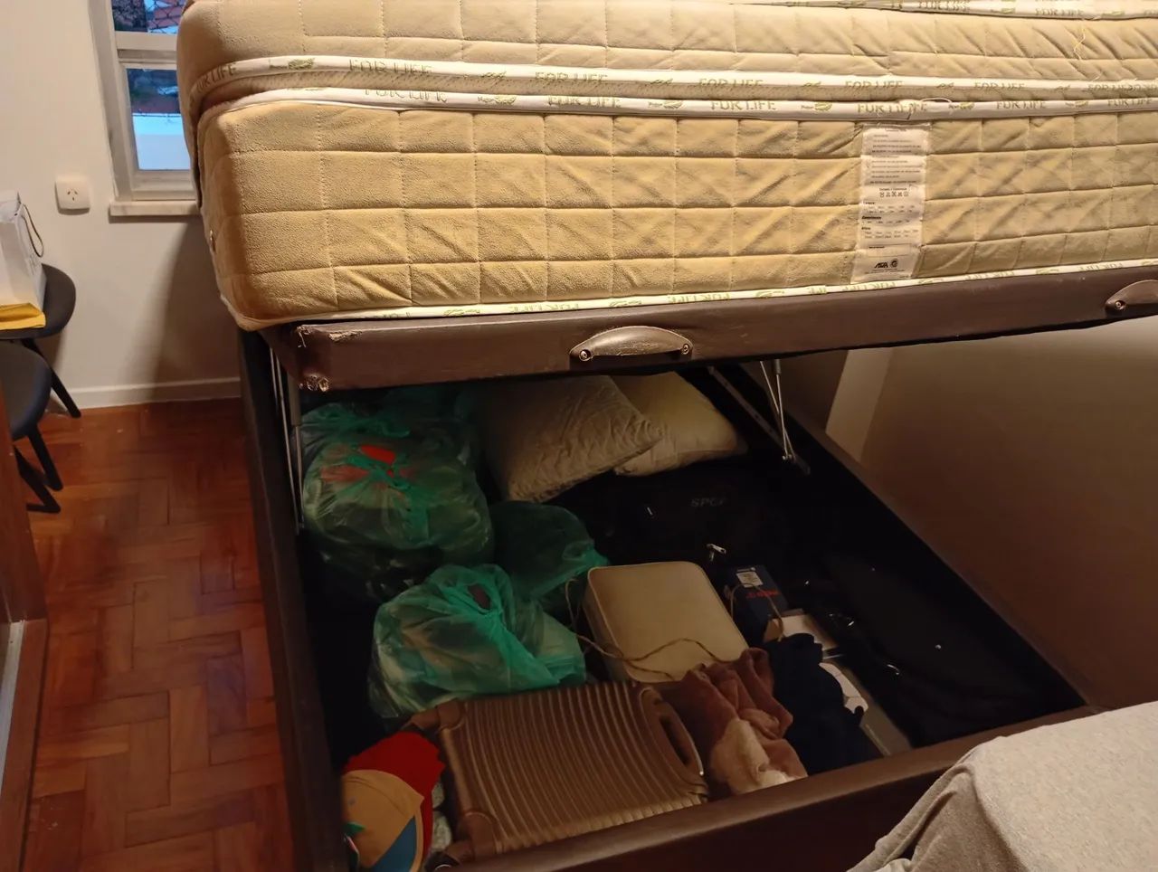Cama casal box, máquina de lavar e sofa 3 lugares  - Foto 2