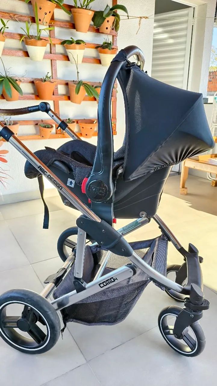 Kit ABC Design Como 4 com base Isofix - Foto 3