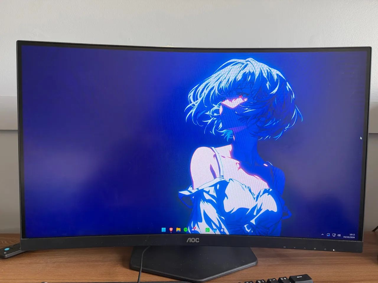 monitor gamer curvo aoc 300hz - Foto 3