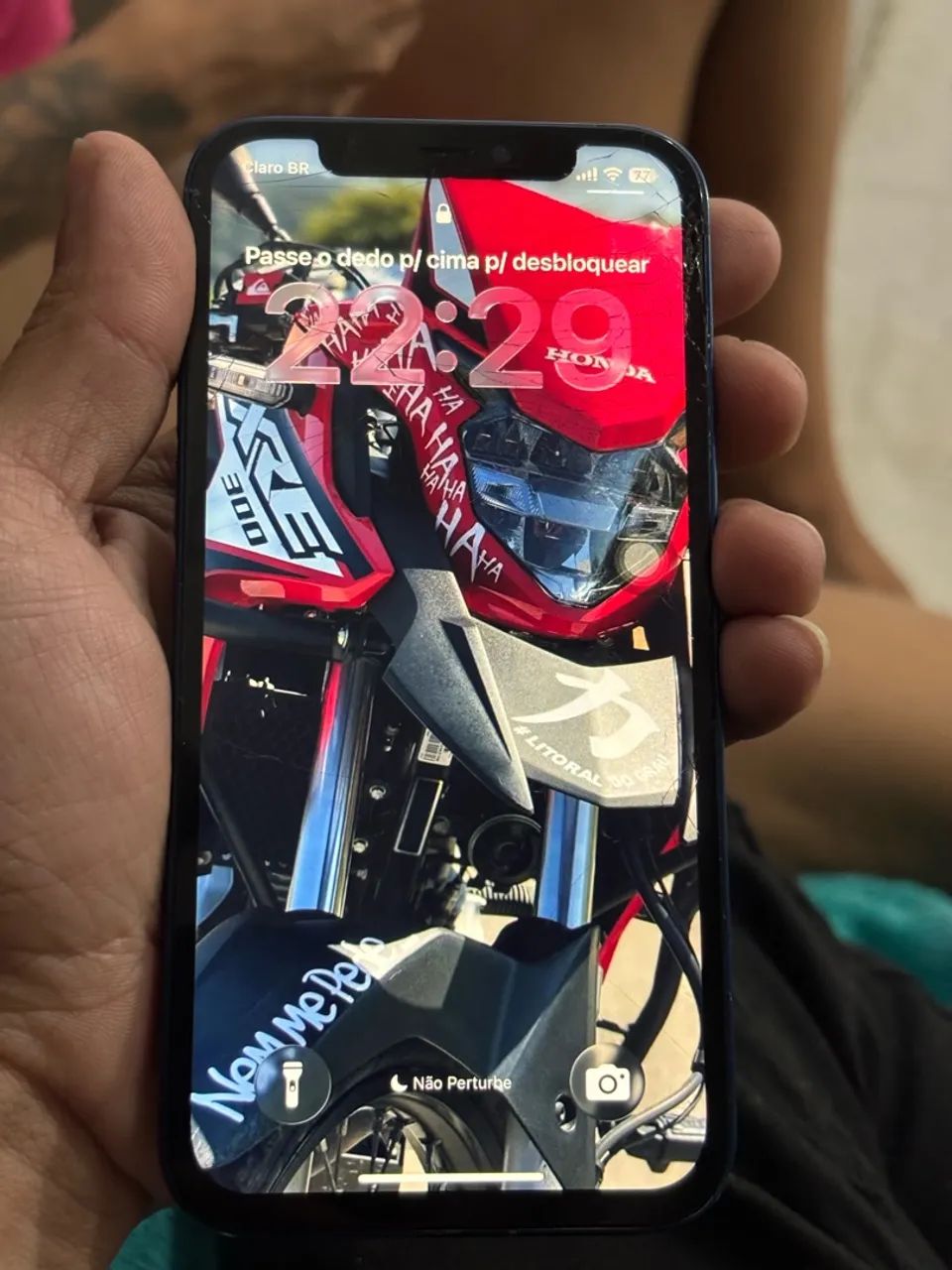 iphone 12 normal, troca a tela e bateria  - Foto 4