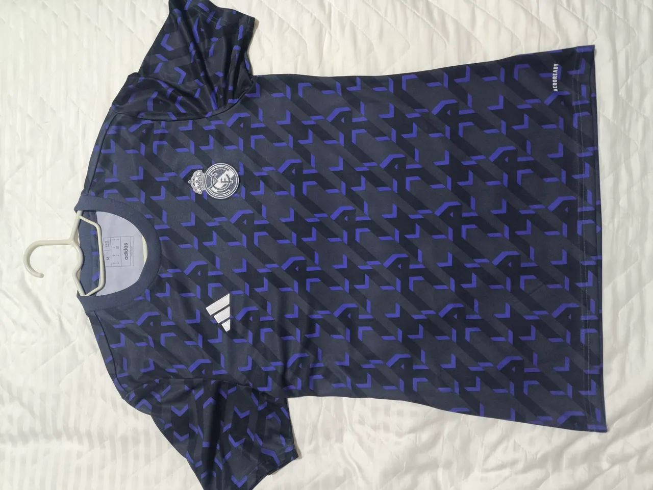 Camisa real Madrid treino Adidas m original