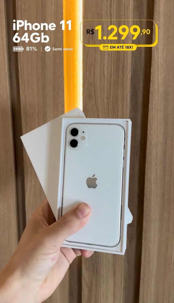 11 64 GB 81% bateria ORIGINAL 