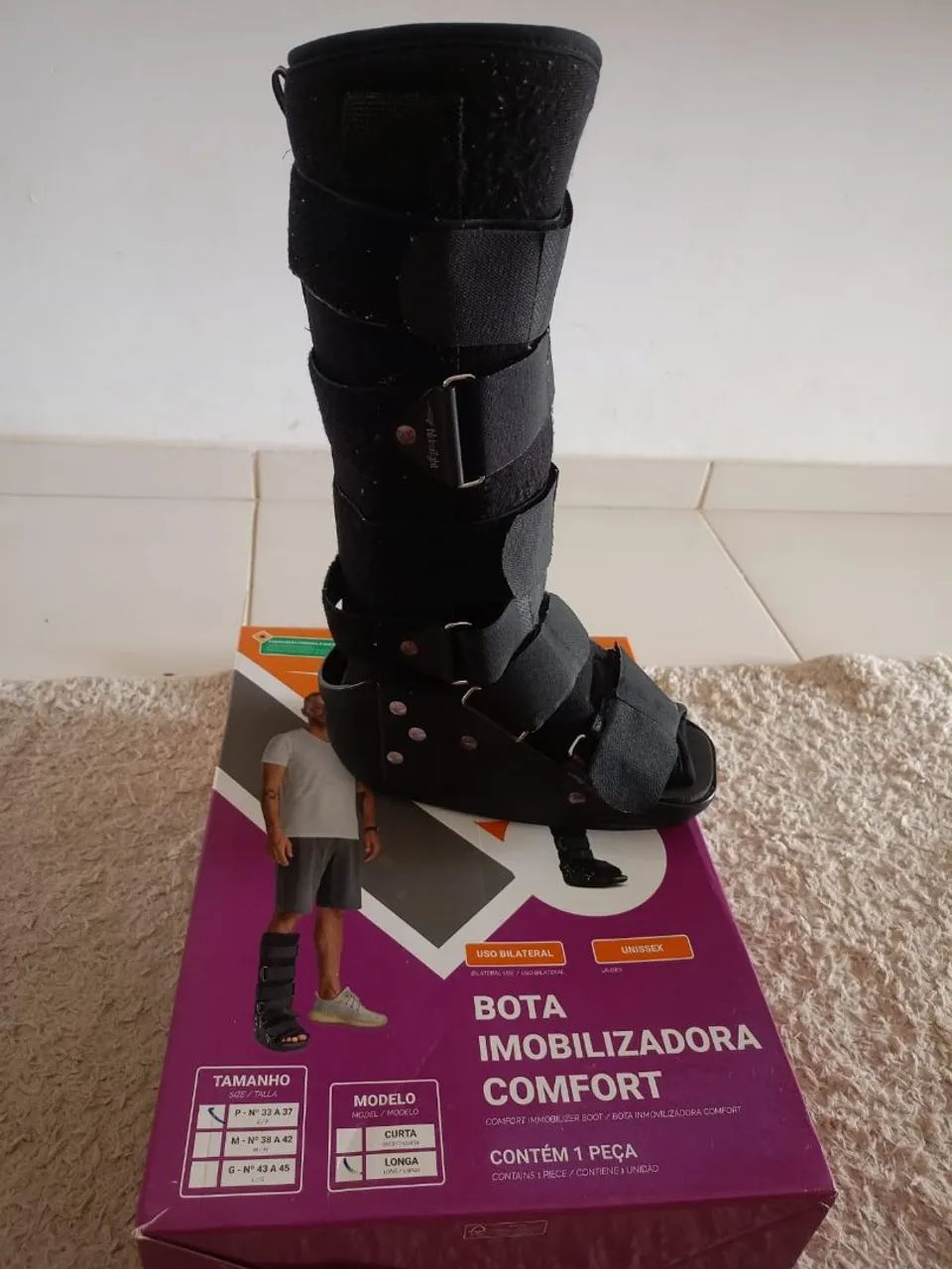 Bota ortopédica hidrolight