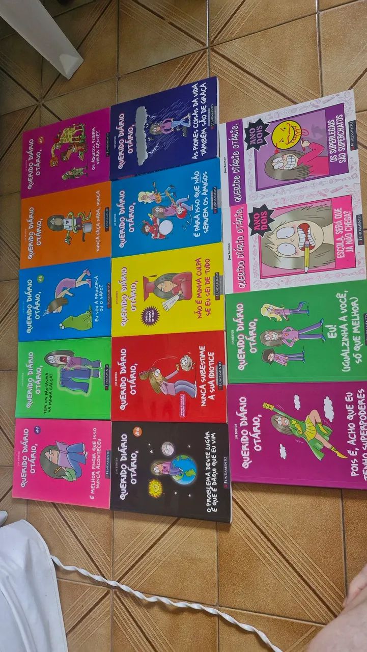 Coleção de 14 livros usados Querido Diário Otário