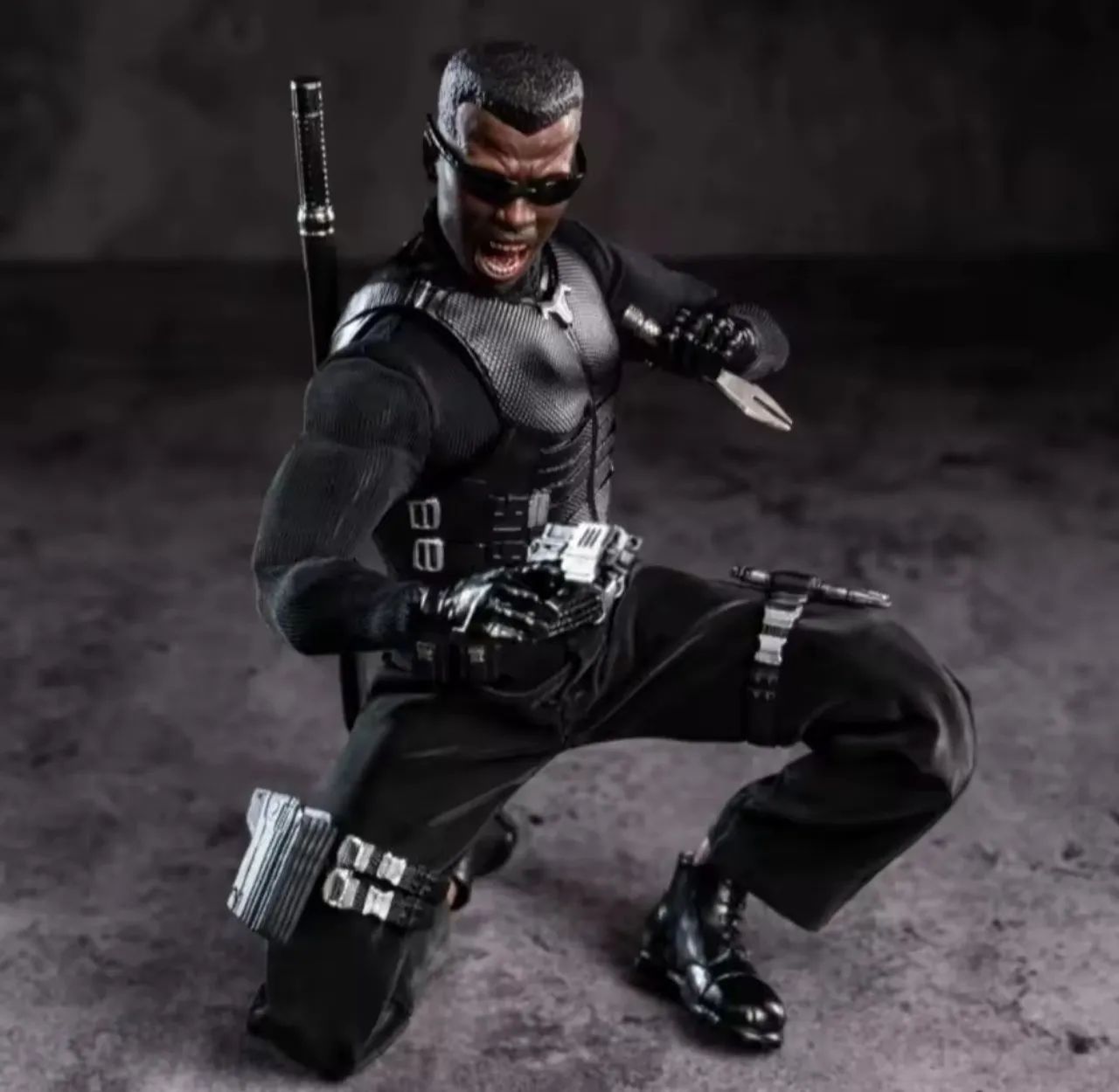 Boneco Blade Marvel Sawtooth Toys Figure Vampiro Justiceiro