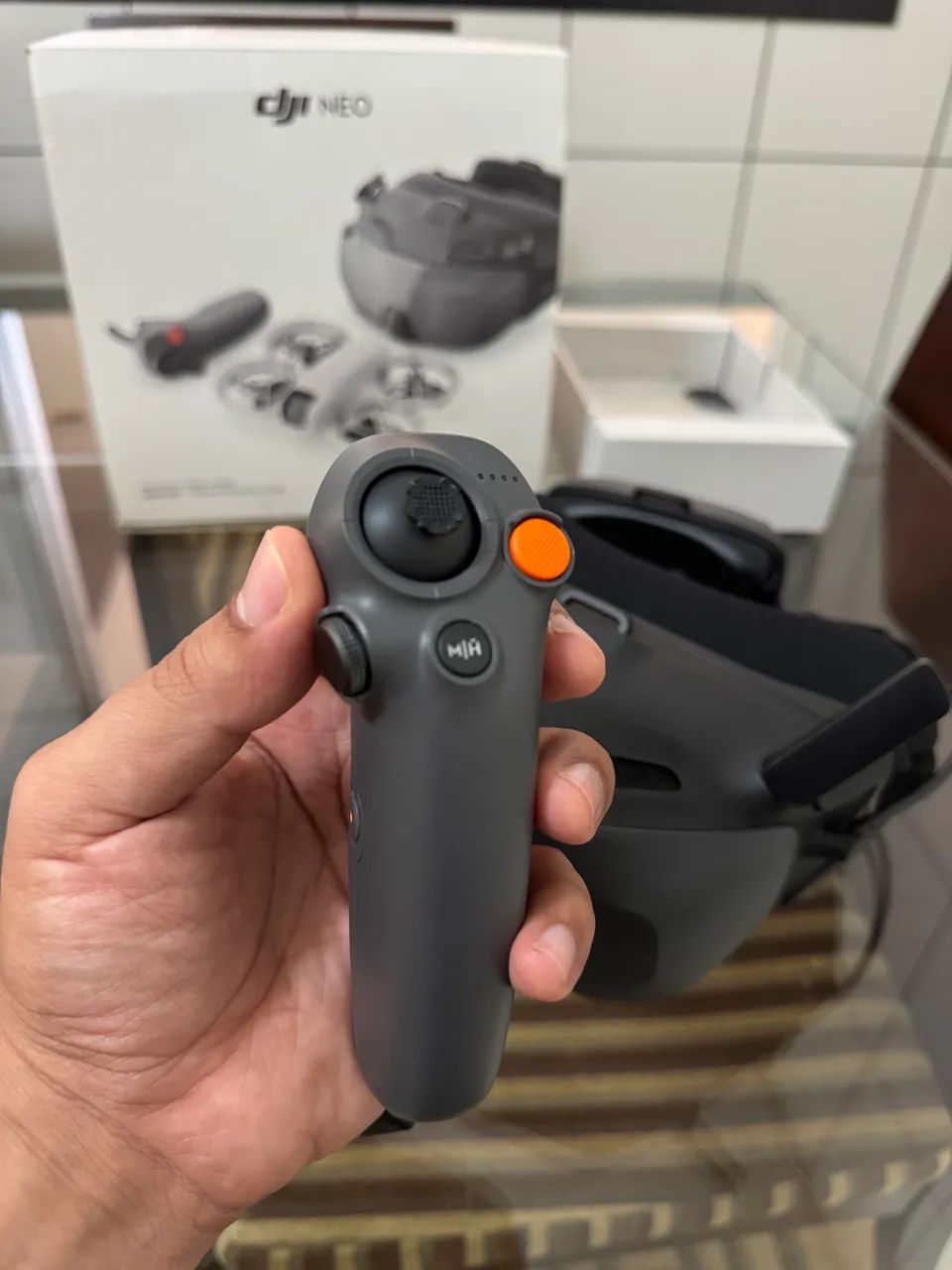 ÓCULOS FPV ORIGINAL DJI GOOGLES N3 + MOTION 3 - IMPECÁVEL  - Foto 4