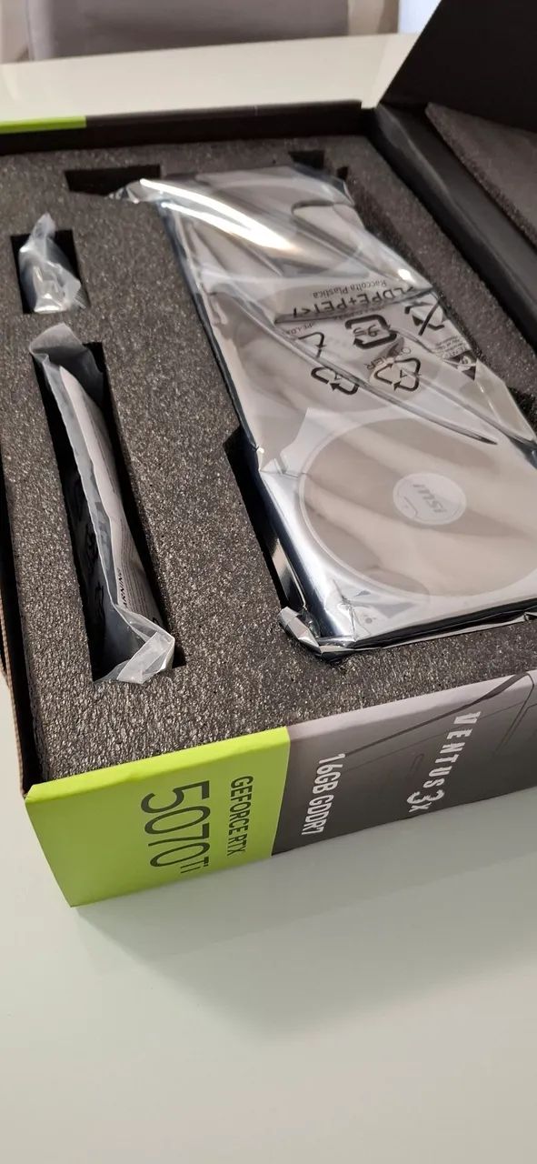 Rtx 5070 TI MSI Ventus 3X (nova)