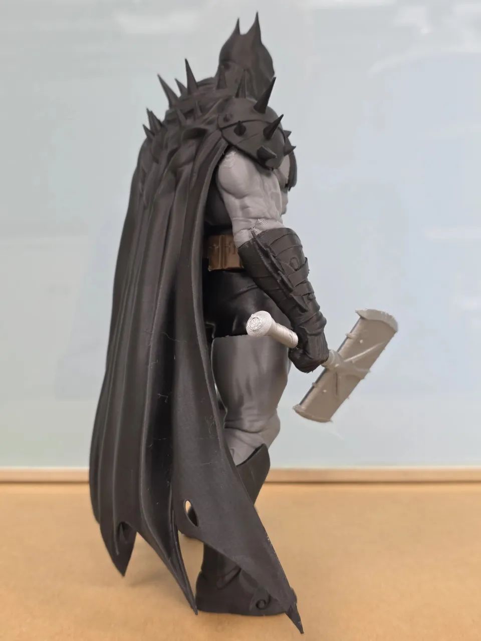 Batman Absolute 24cm - Estátua Decorativa Impressa em 3D - Foto 4