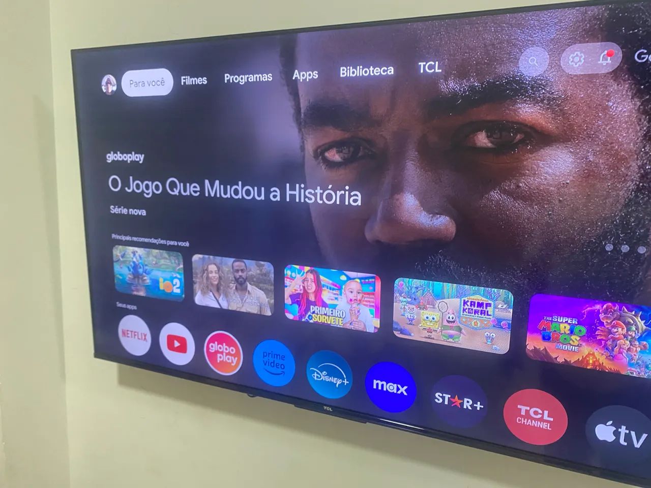 Tv led 50 polegadas TCL 4k Bhuetooth  entrega local - Foto 3