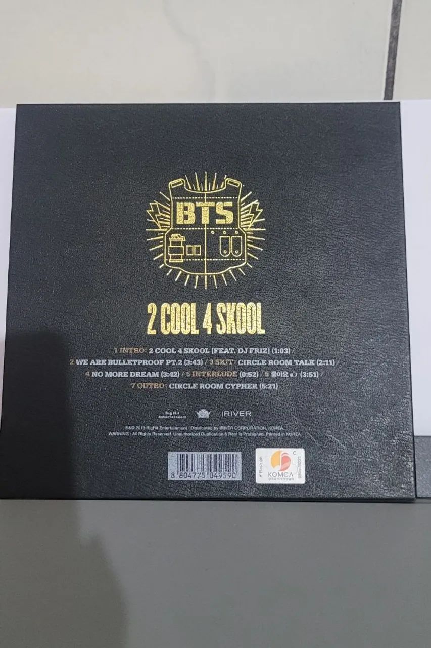 ÁLBUM BTS 2 COOL 4 SKOOL Completo - Foto 2