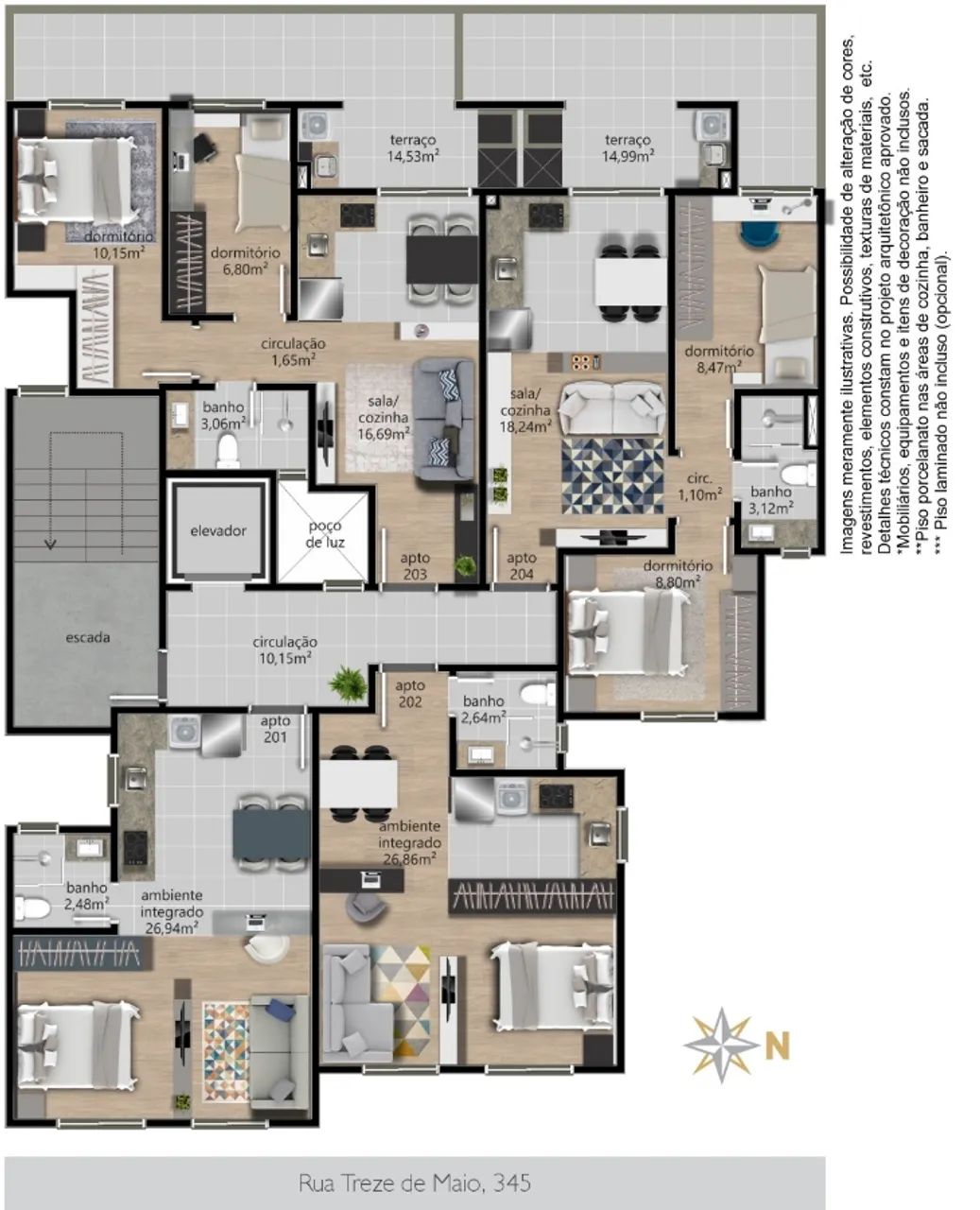CAXIAS DO SUL - Apartamento Padrão - CENTRO - Foto 9