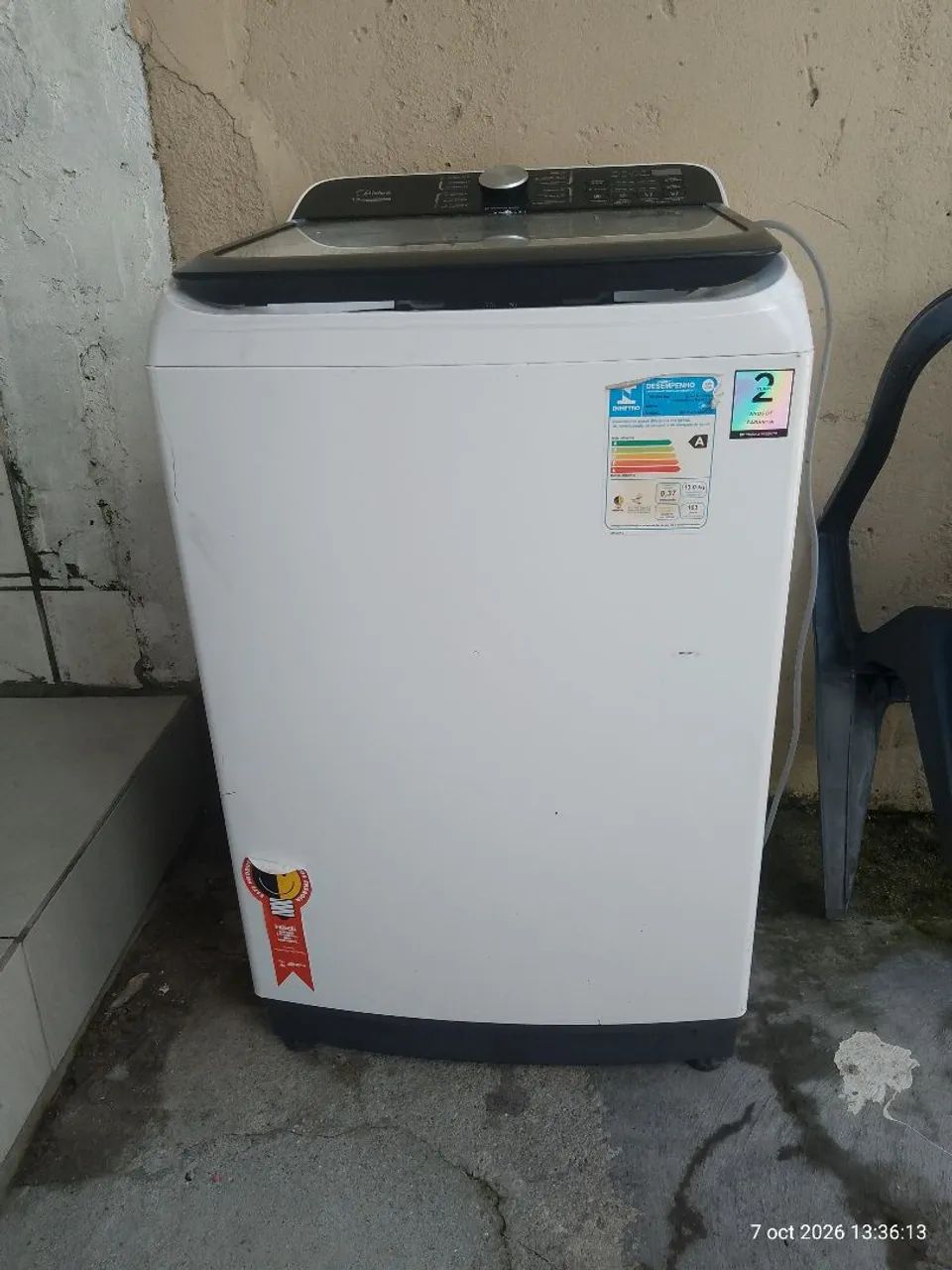 Vende se máquina de lavar 13k
