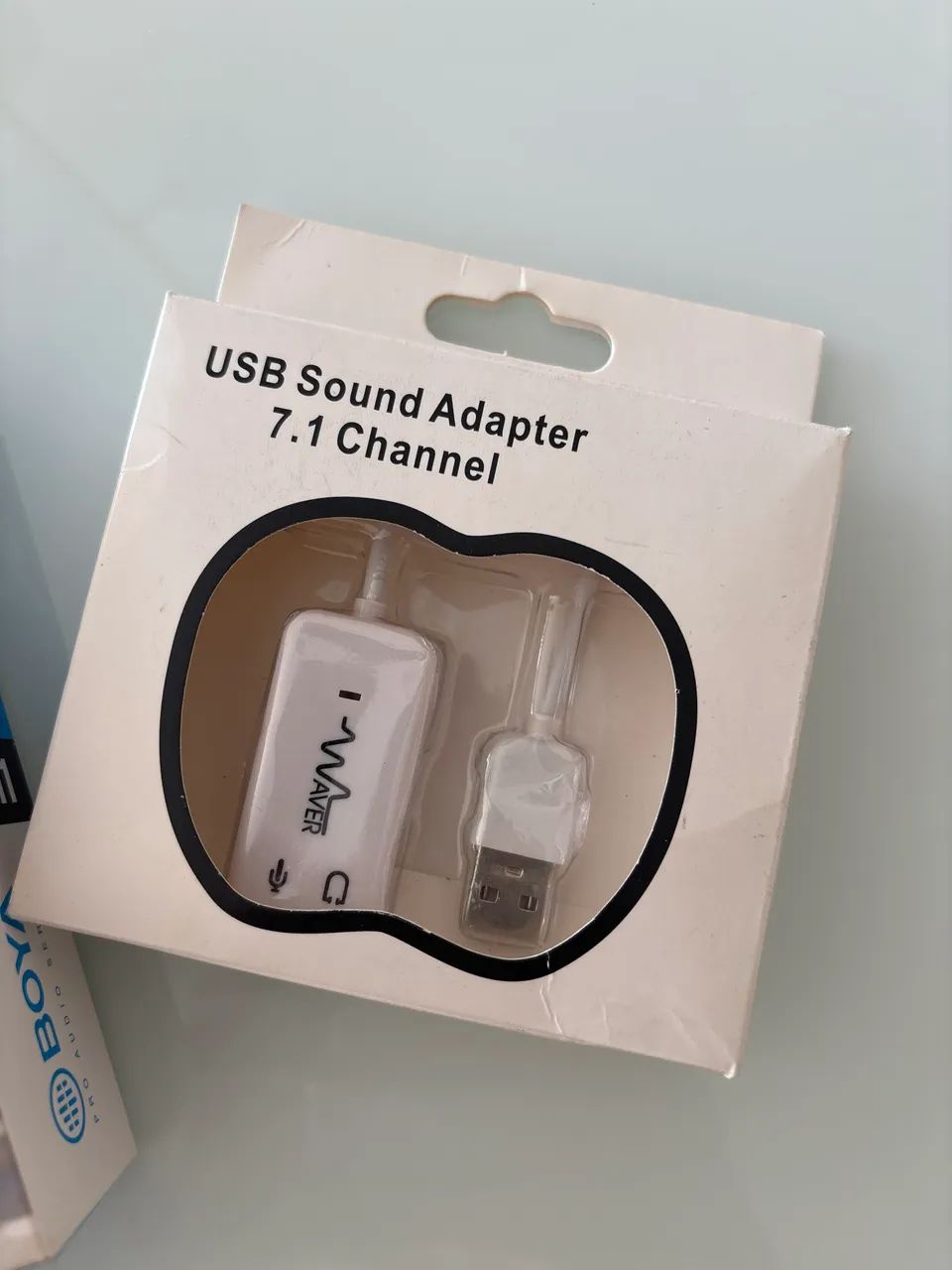 Microfone Boya M1 com fio + adaptador USB - Foto 2