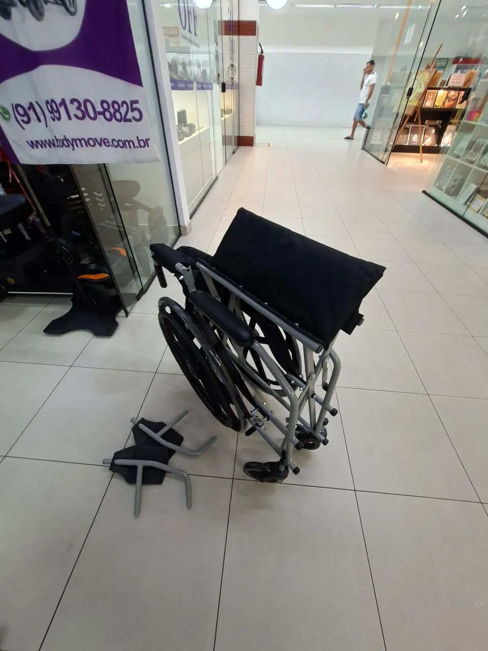 CADEIRA DE RODAS 100KG - Foto 3