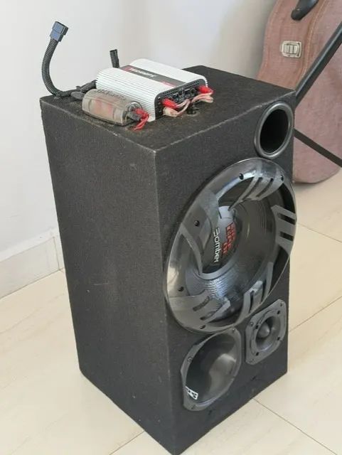 CAIXA DE SOM COMPLETA - AUTOMOTIVA - Foto 2