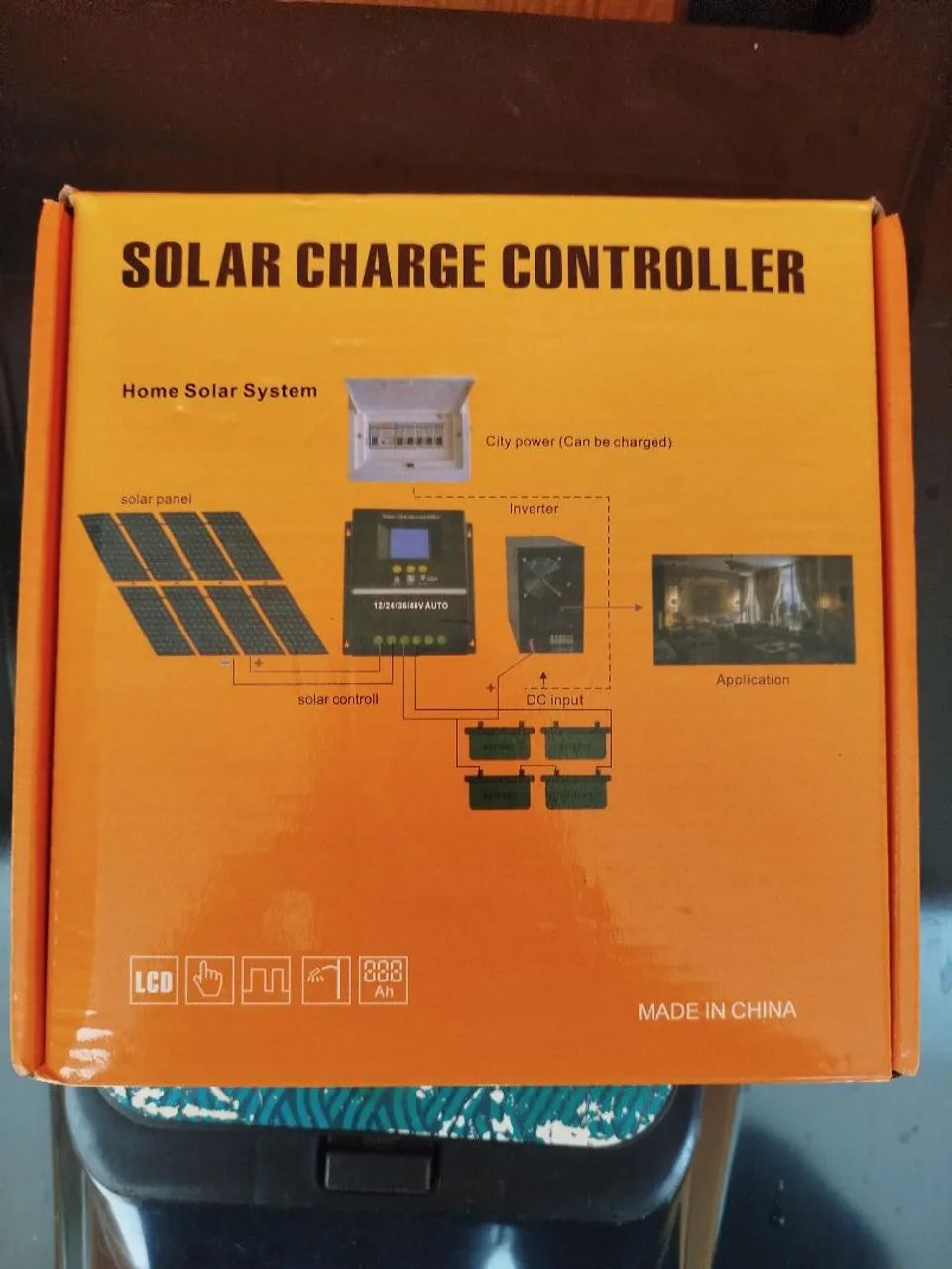 Controlador de carga solar MPPT 12/24/26/48V - Foto 4