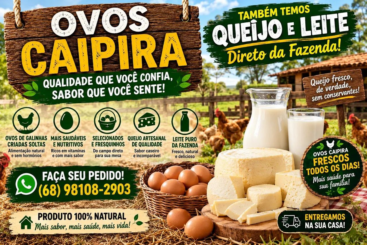 Ovos caipira 