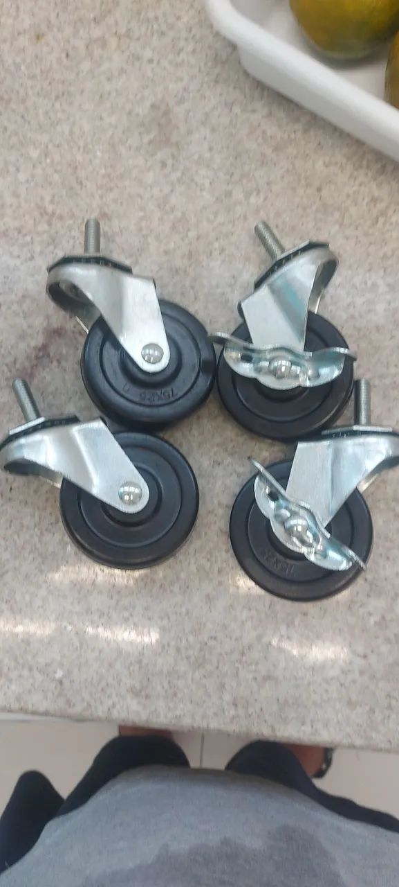 Kit roda giratória robusta - Foto 4