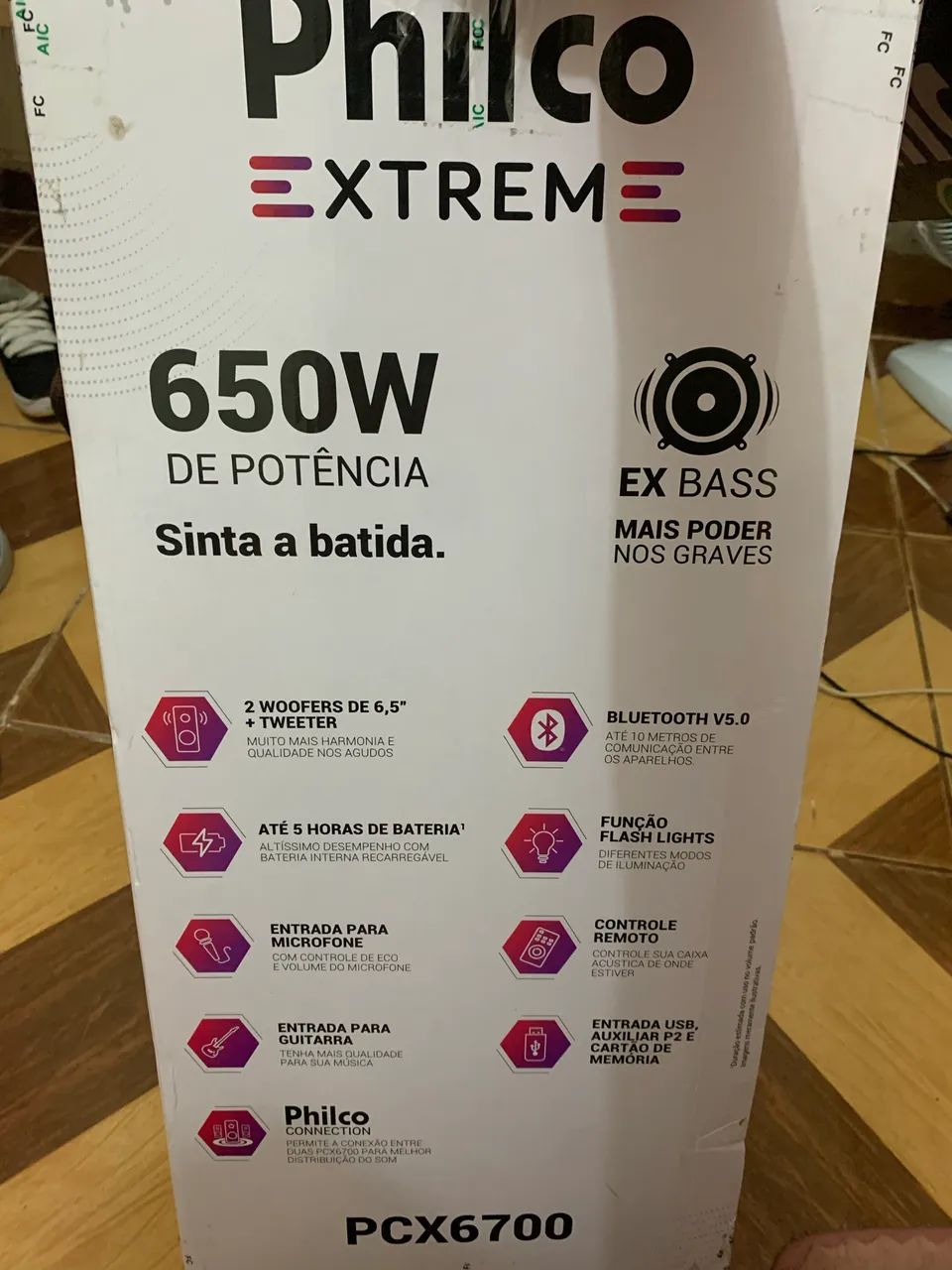 Vendo caixa de som philco xtrem pcx6700 - Foto 5