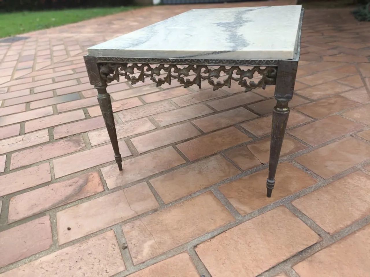 Mesa antiga de mármore  - Foto 4