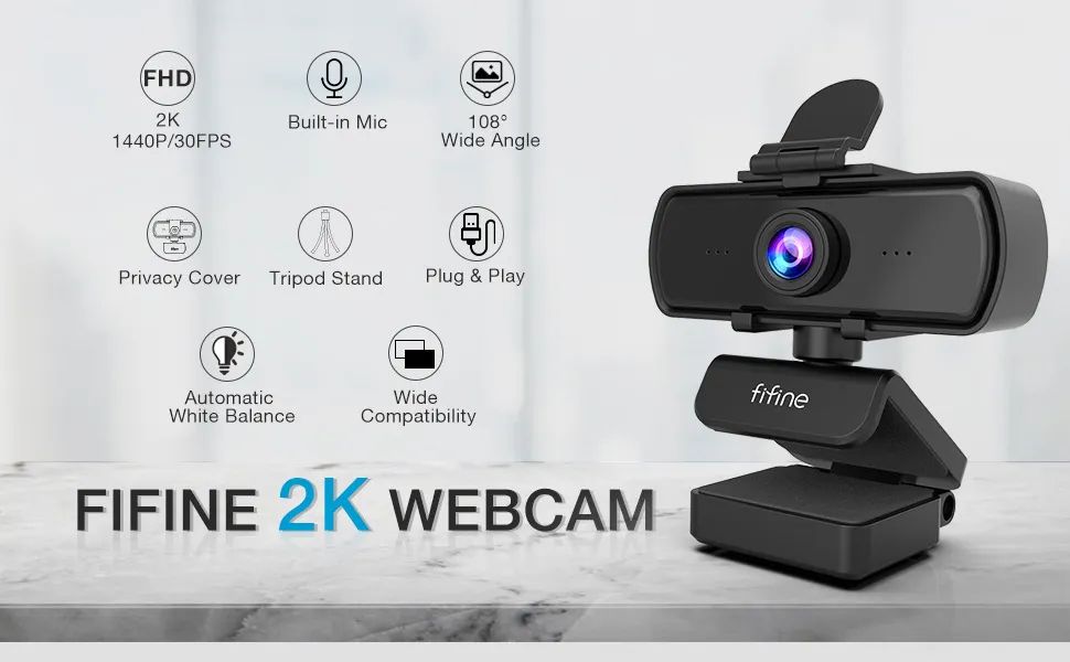 WEB CAM 2 K FIFINE 
