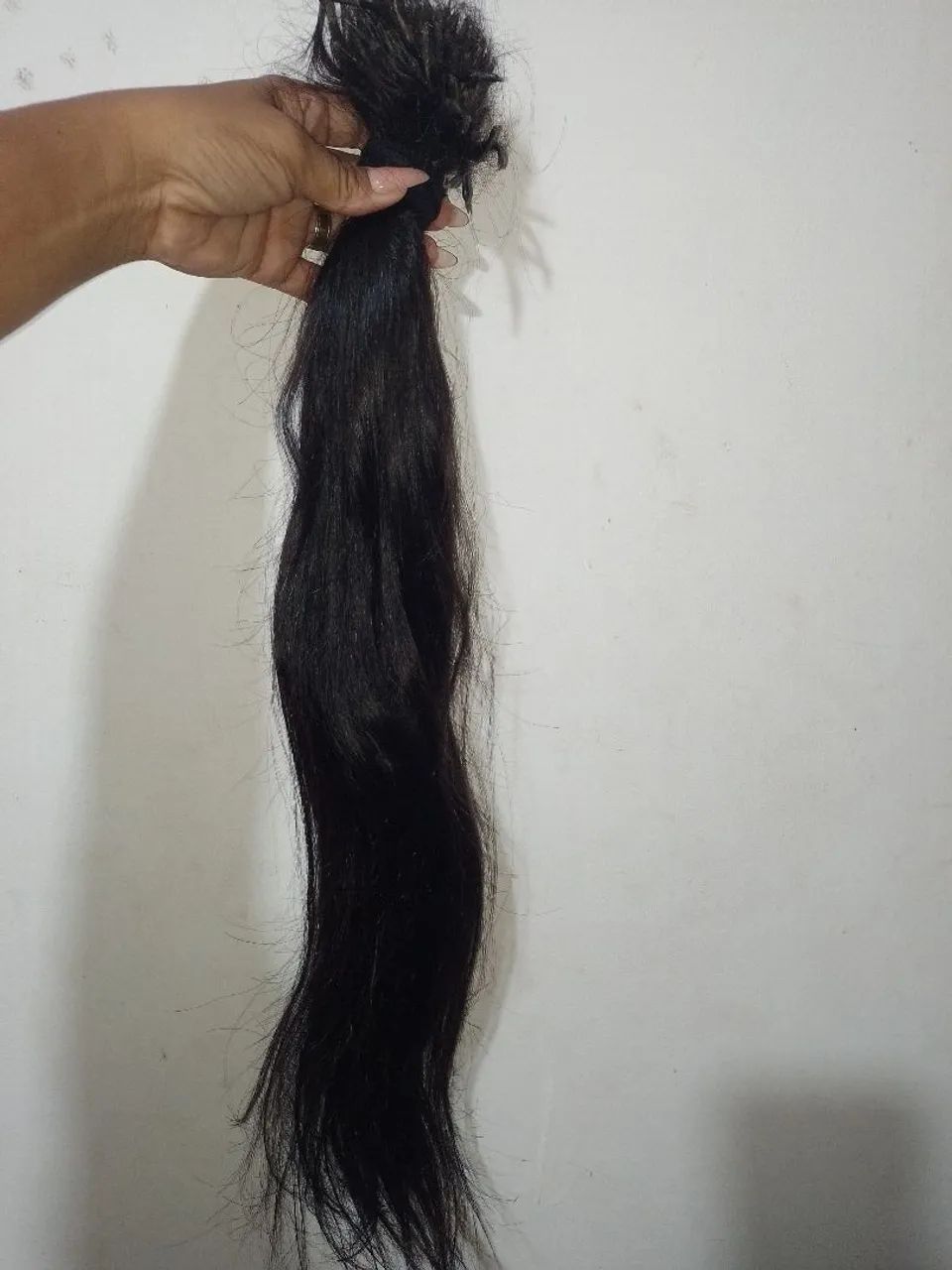 Cabelo humano 188 gramas 70 cm