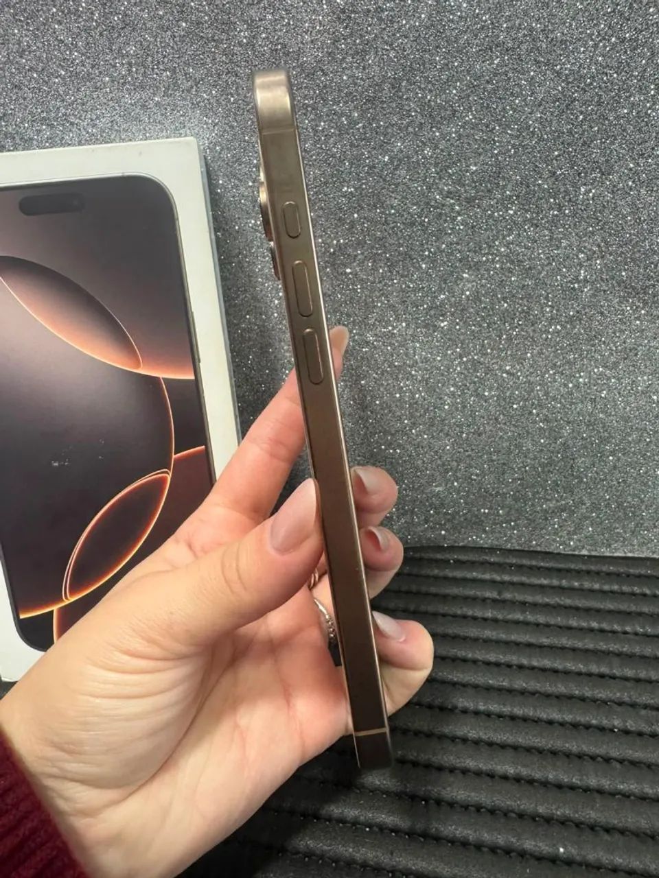 IPHONE 16 PRO MAX 256GB<br>?DESERT <br>?89%<br>?R$5199,0 - Foto 2