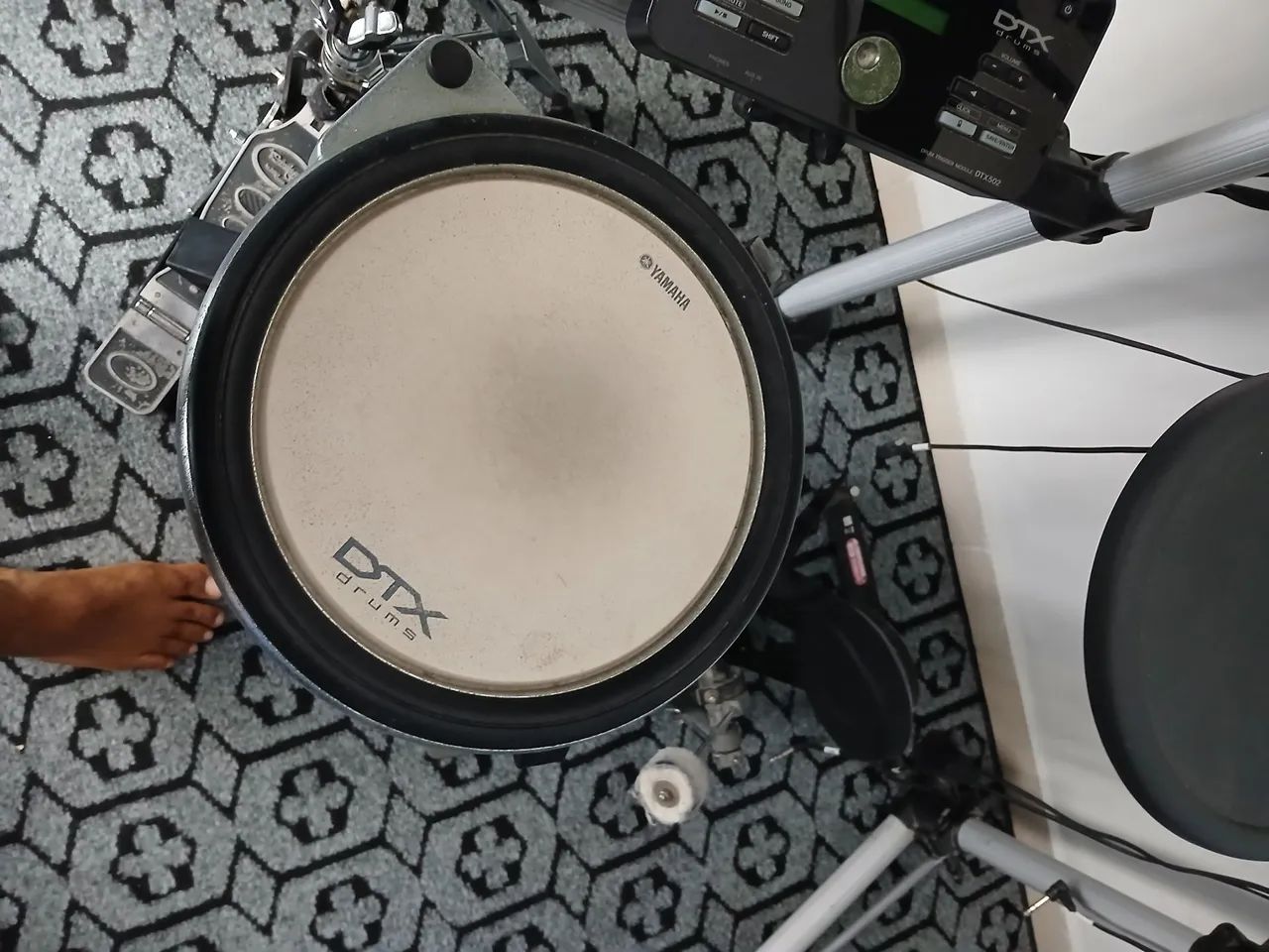 Bateria eletrônica yamaha dtx 502 - Foto 2