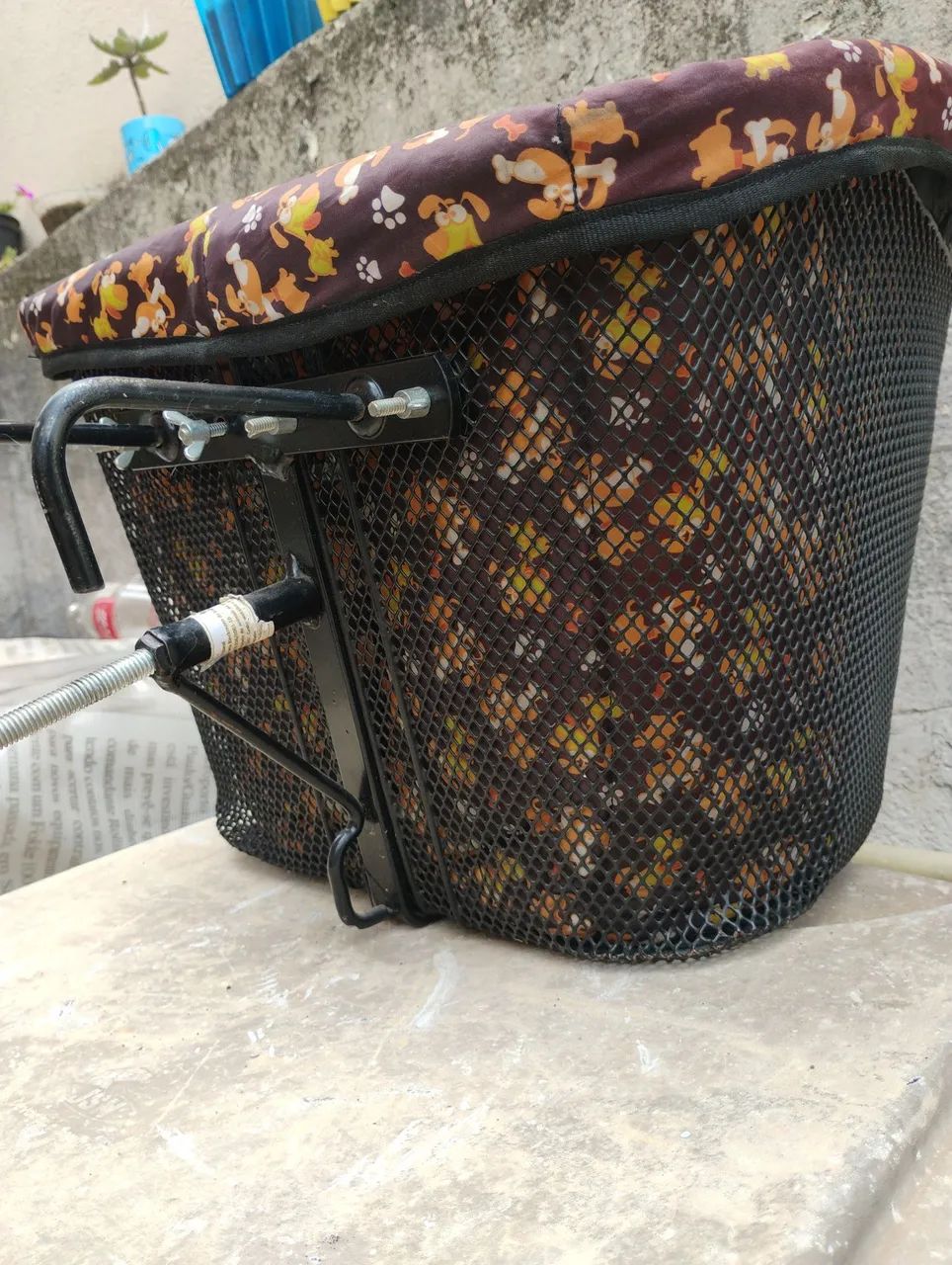 Cesto de bicicleta para pets - Foto 6