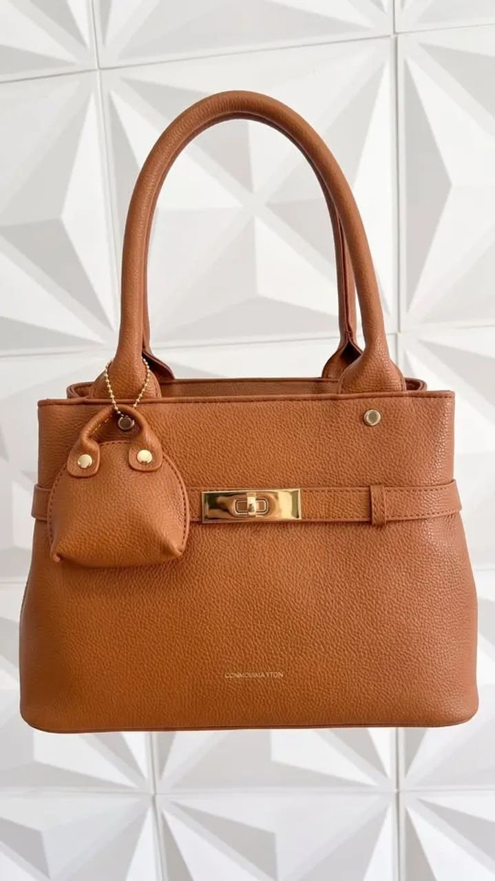 Bolsa Cheer Rose Basic Caramelo + Brinde Exclusivo