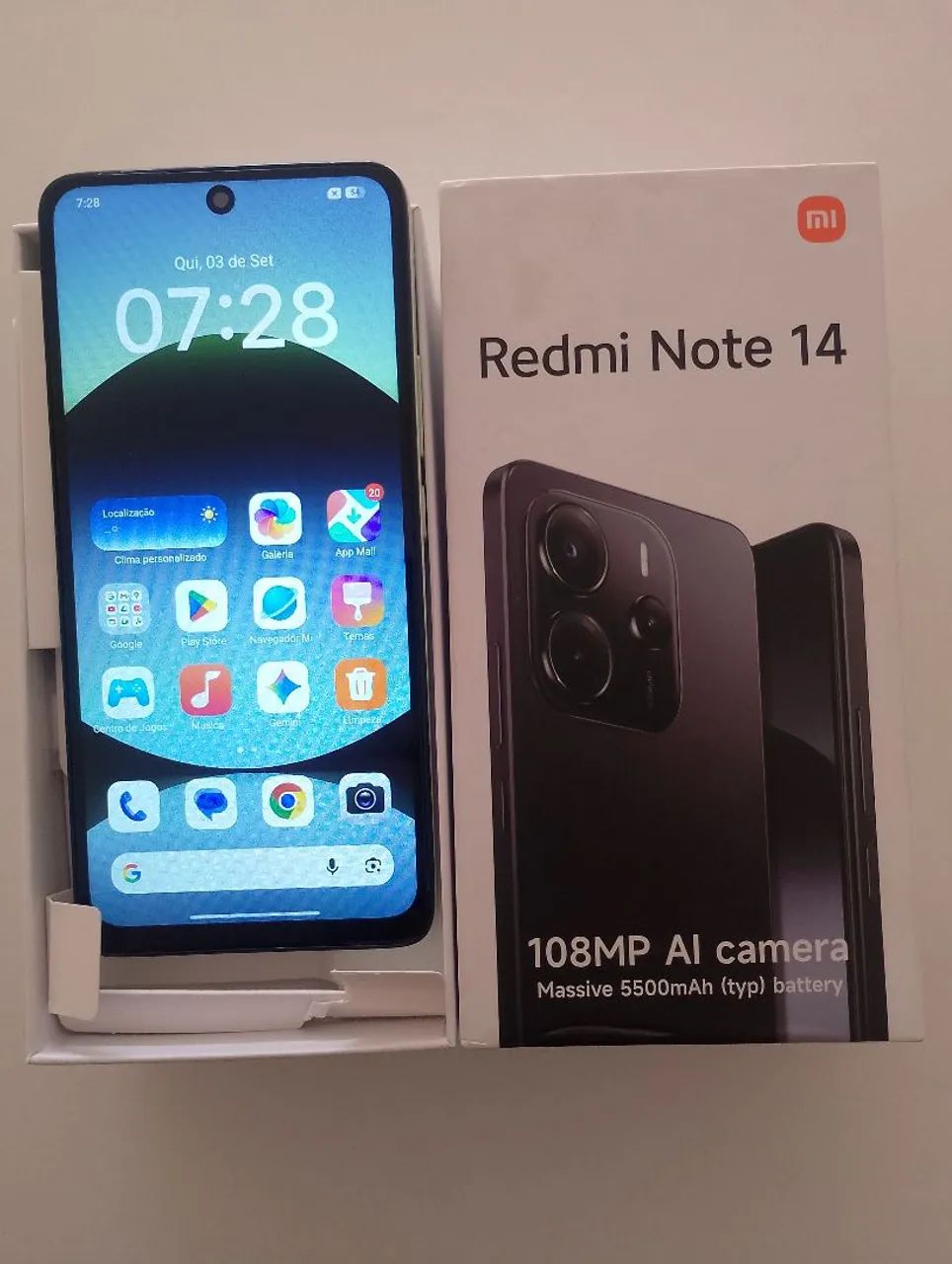 Celular xiome not 14 com a caixa  - Foto 2
