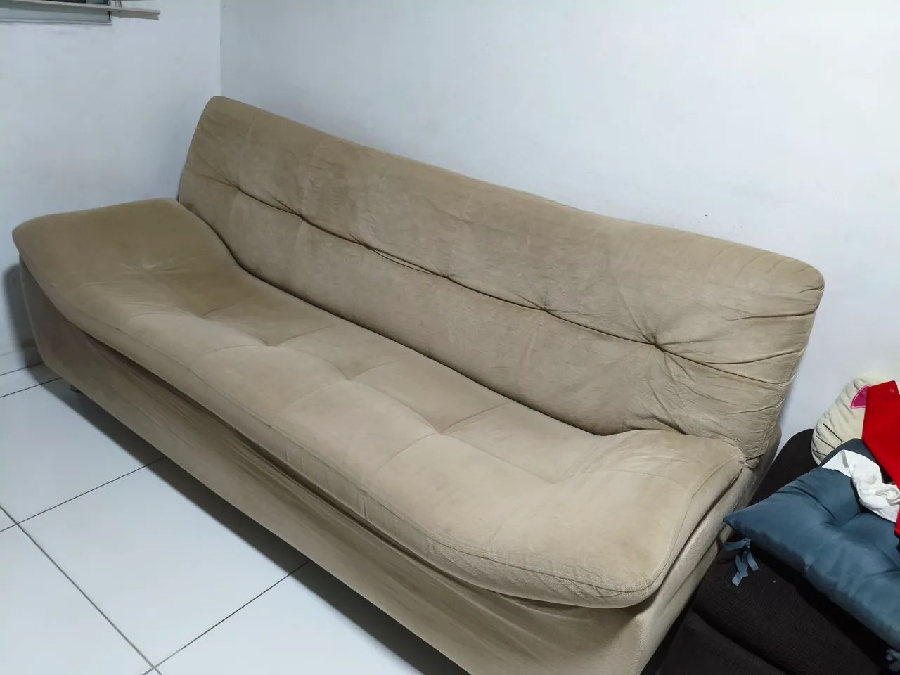 Sofá Linear 3 Lugares 