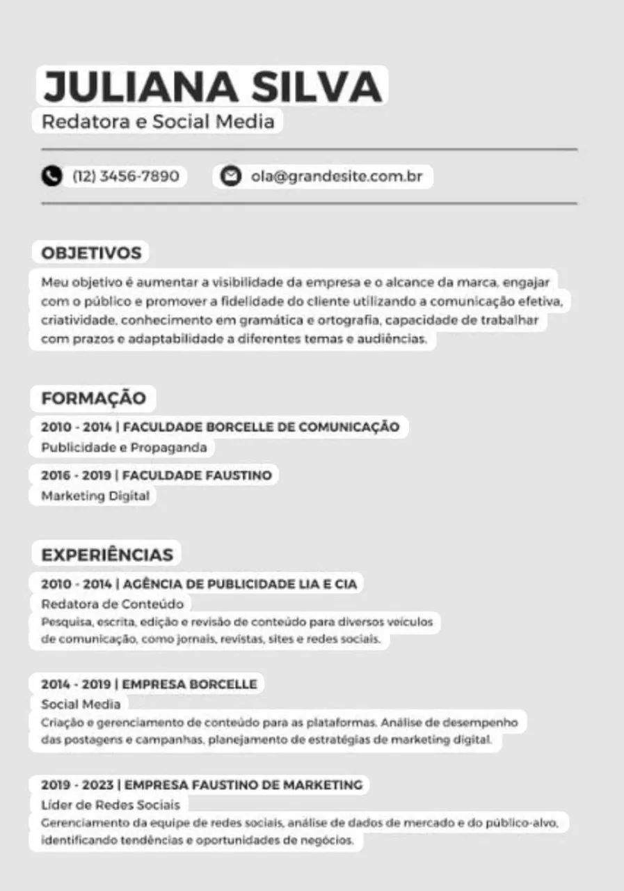 Digitalização CV e Impressão 