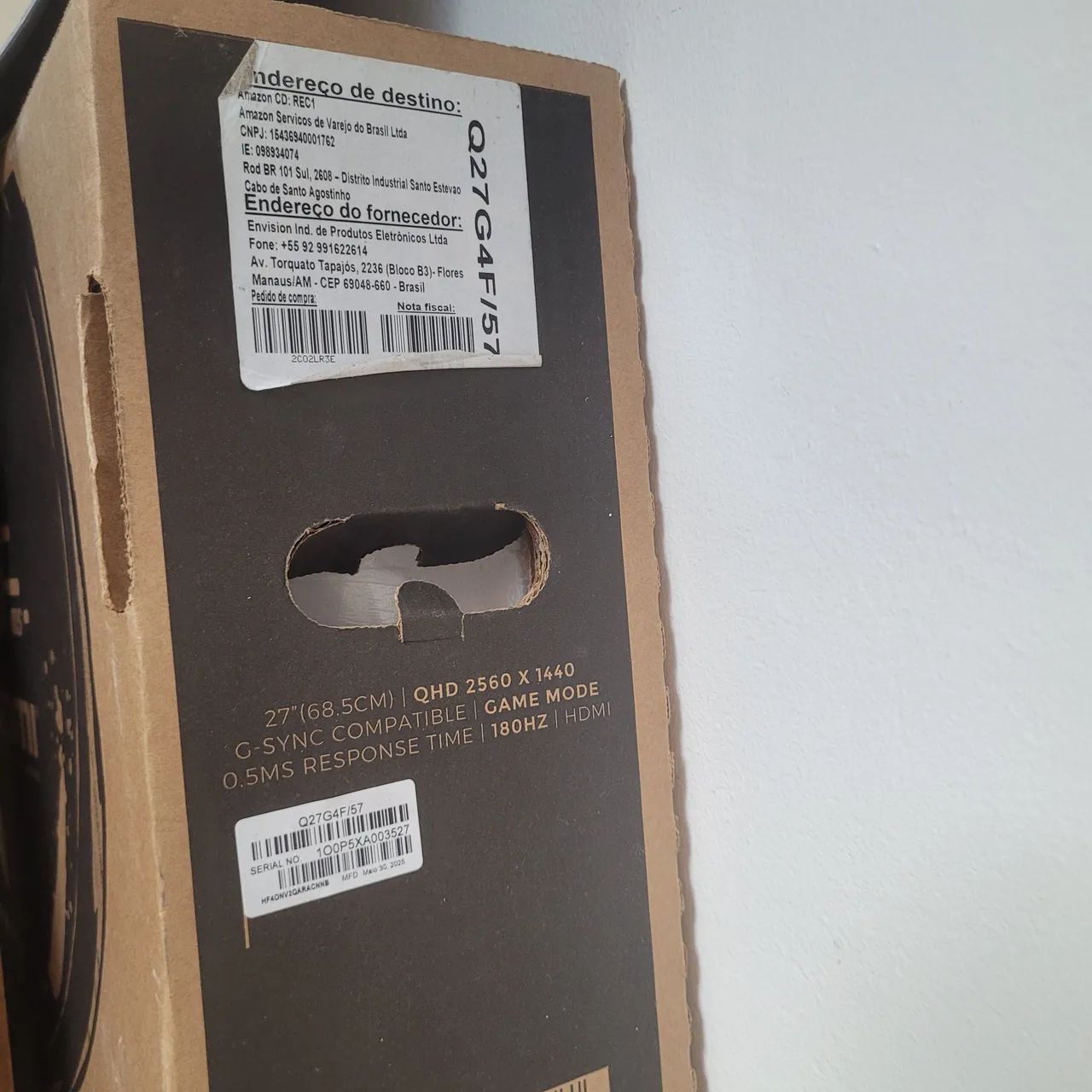 Monitor Aoc Quad HD 180hz 27 Polegadas - Foto 4