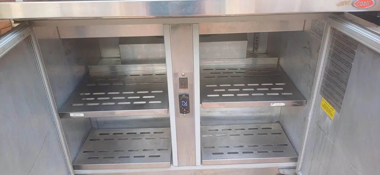 Balcão refrigerado 02 portas com Pista fria - Foto 3